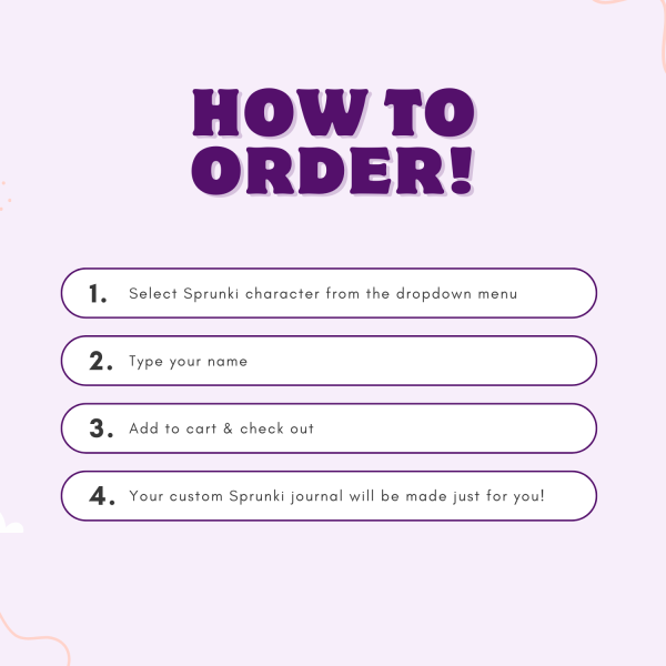 Personalized Sprunki Journal-order