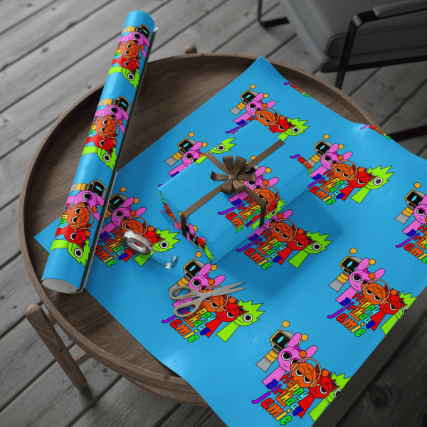 sprunki themed wrapping paper