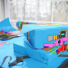 sprunki themed wrapping paper