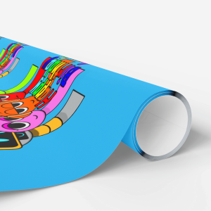 sprunki themed wrapping paper