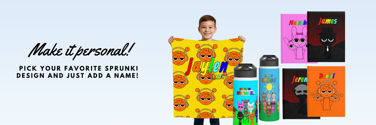 pick design and just add your name on the product